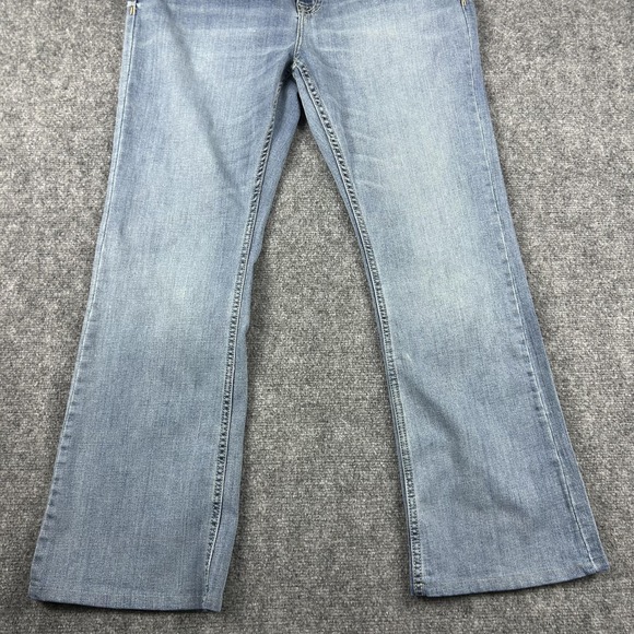 Cody James Jeans Mens 38x32 Light Wash Bootcut Denim Western Cowboy Stretch - Picture 2 of 10